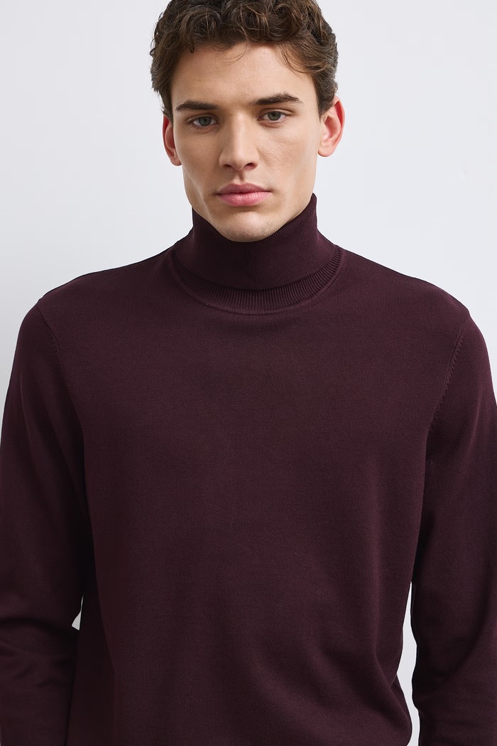 Rolák pánský RW24-SWM051 burgundské