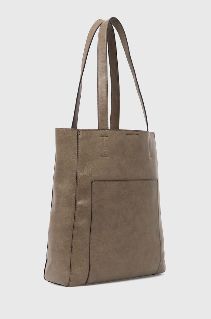 Kabelka dámská shopper z eko-kůže zelená barva RW24-TOD102 zelená RW24