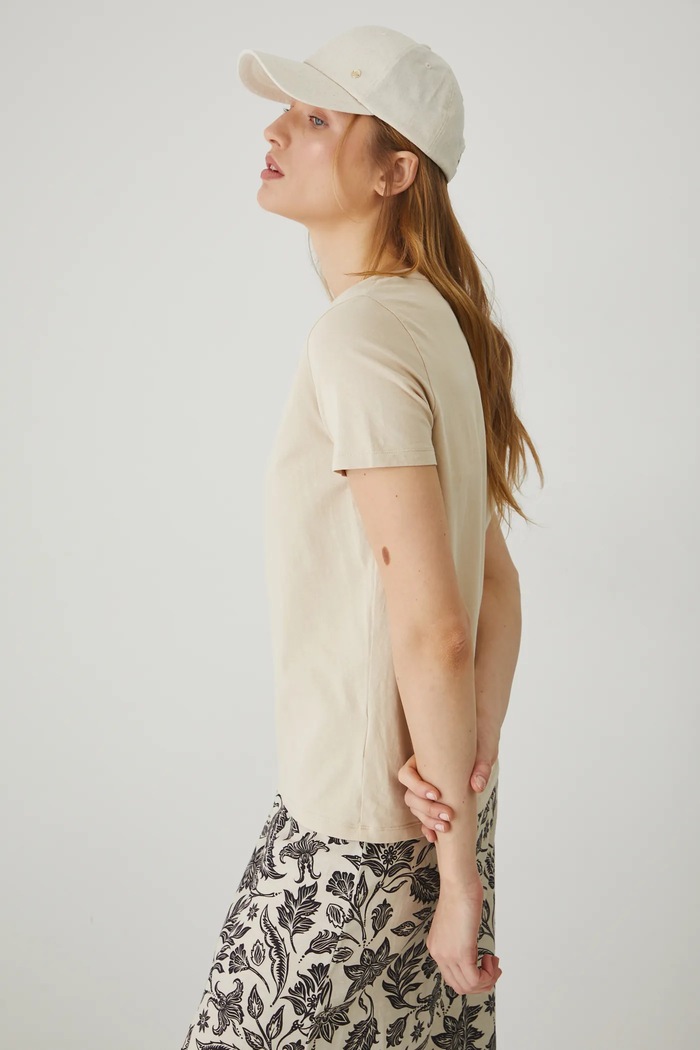 Medicine t-shirt semplice beige RW24-TSD043