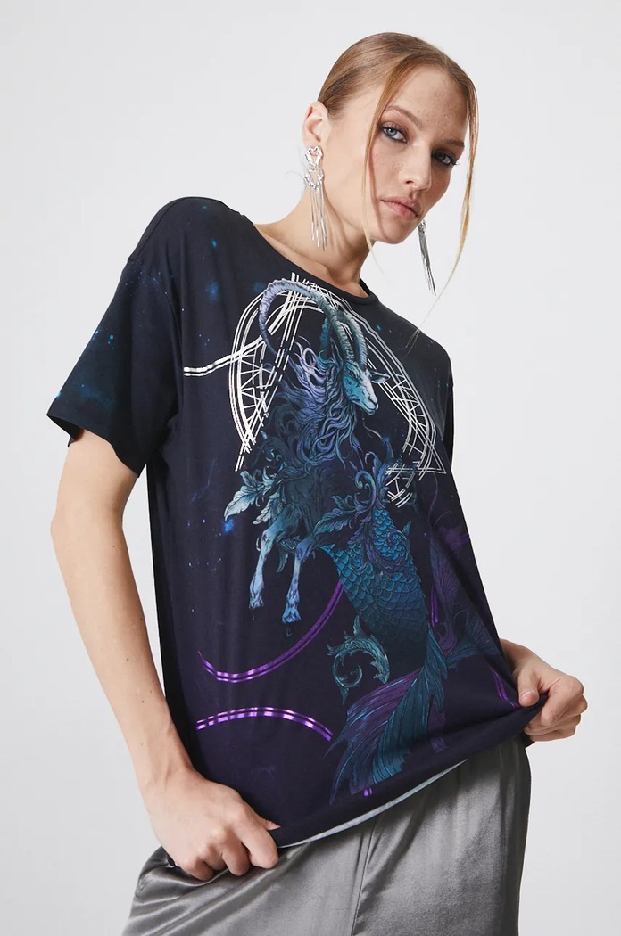 Medicine t-shirt bawełniany RW24-TSD959 granatowy RW24