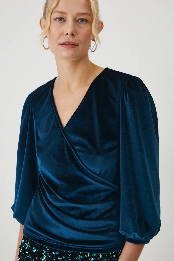 Medicine bluzka niebieski RW24-TSDB50