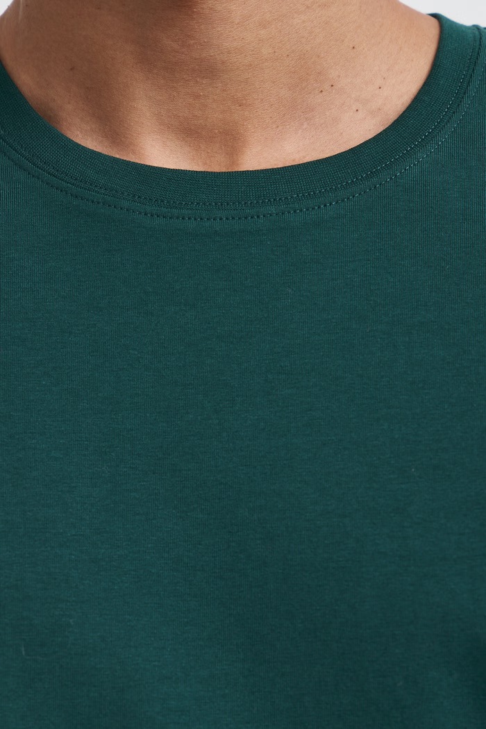 T-shirt męski bawełniany z elastanem Medicine RW24-TSM026 zielony