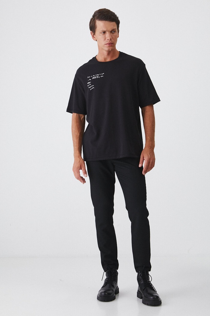 Odzież T-shirt męski – Medicine z okazji roku Miłosza, kolor czarny RW24-TSM656 czarny