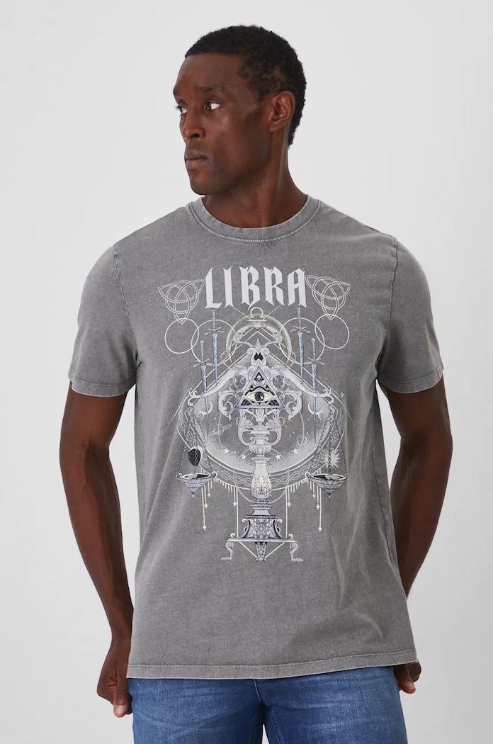 Medicine t-shirt bawełniany RW24-TSM959 szary