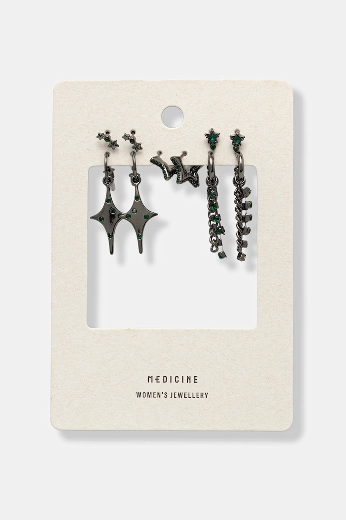 Accesorii Medicine cercei 5-pack RW25-AUD907 negru