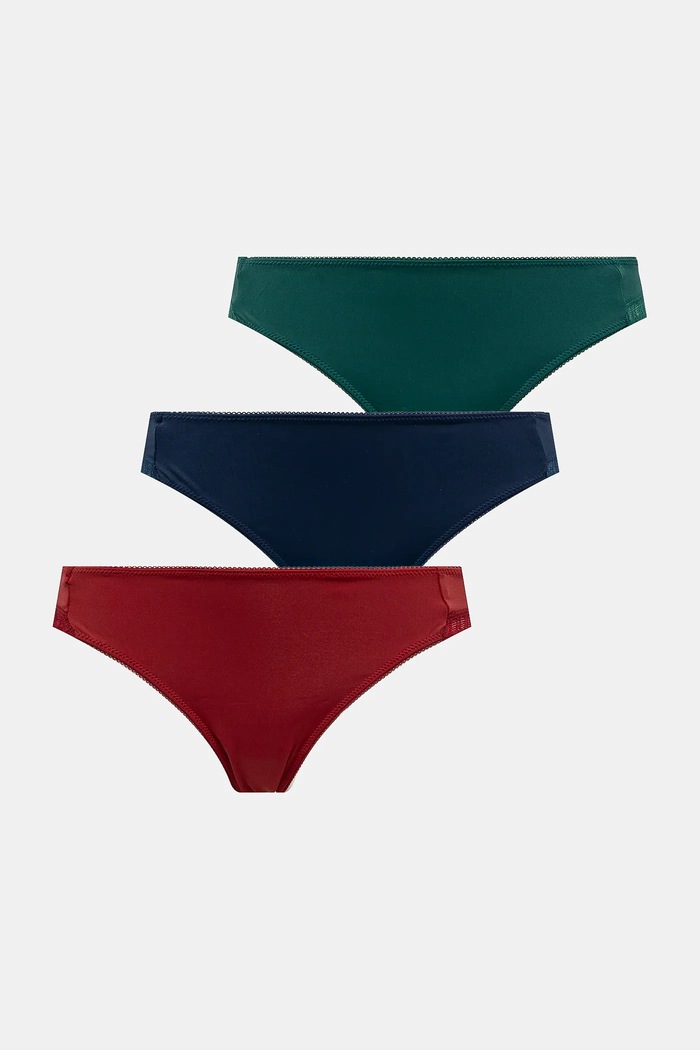 Figi damskie briefs z elastanem (3-pack) RW25-BID706 multicolor RW25