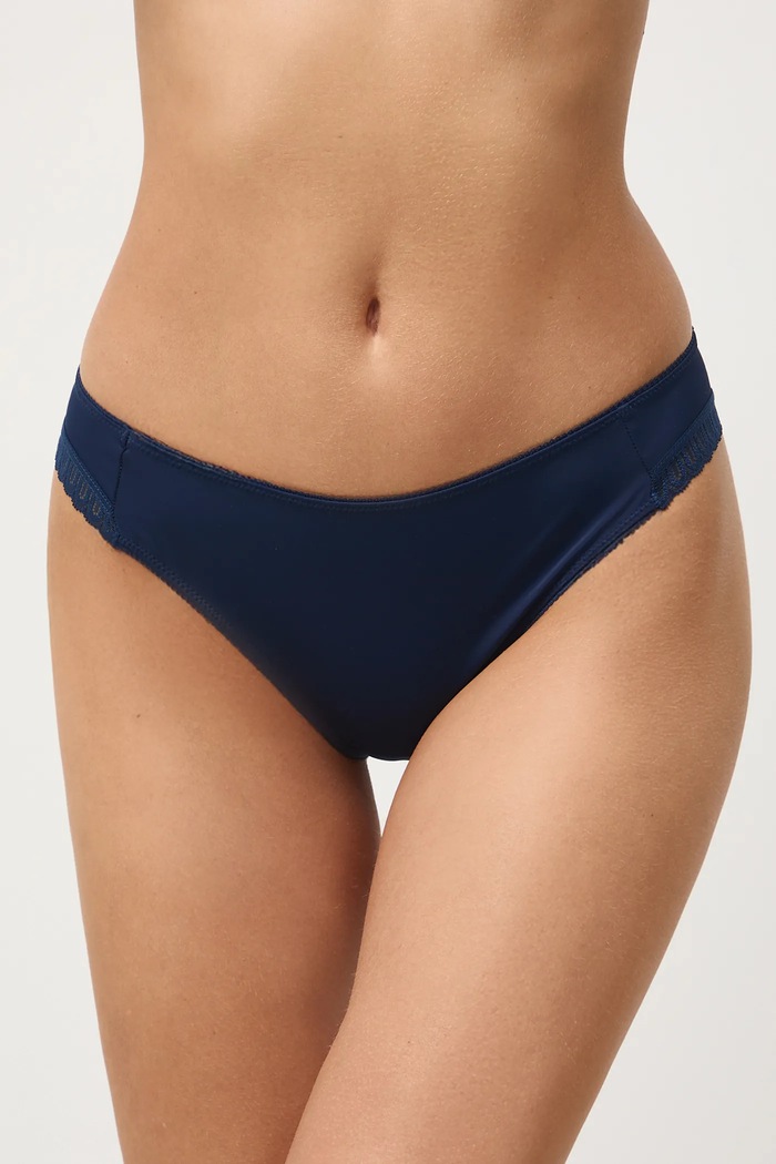 Figi damskie briefs z koronkowymi wstawkami (2-pack) RW25-BID708