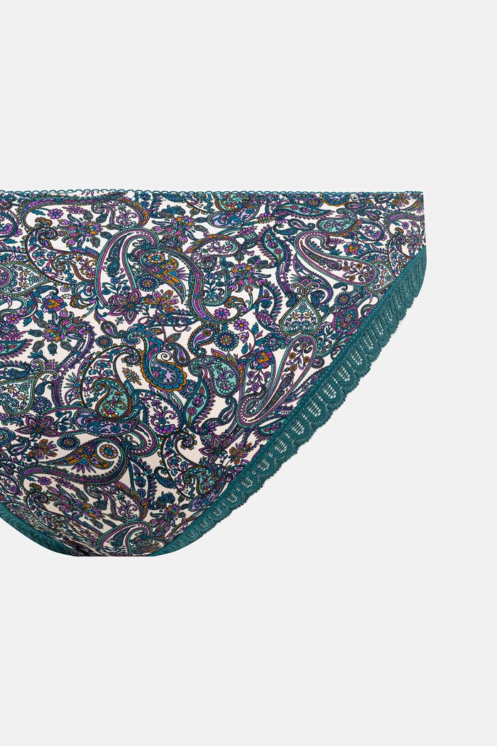 Figi damskie briefs z koronkowymi wstawkami (2-pack) RW25-BID708 multicolor