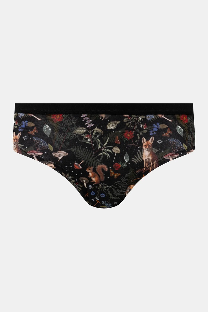 Figi bawełniane damskie briefs z elastanem (2-pack) RW25-BID907 multicolor