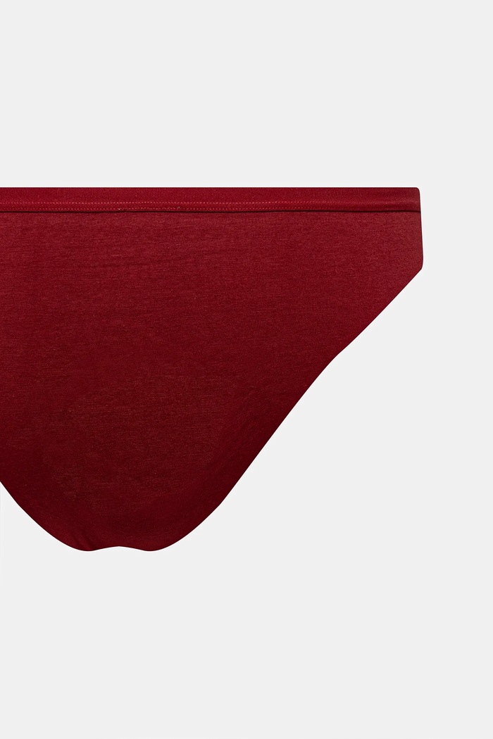 Figi bawełniane damskie briefs z elastanem (2-pack) multicolor RW25-BID907