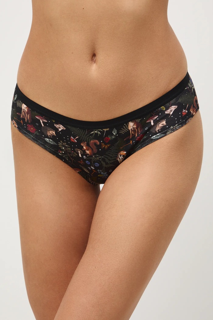 Figi bawełniane damskie briefs z elastanem (2-pack) RW25-BID907