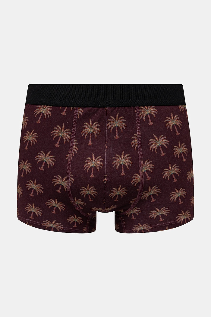 Oblečení Bavlněné boxerky pánské s elastanem a vzorem (2-pack) RW25-BIM105 vícebarevná
