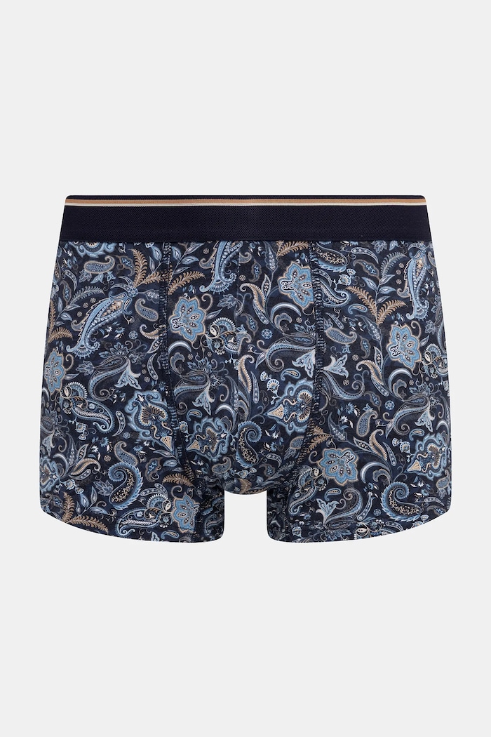 Bavlněné boxerky pánské s elastanem a vzorem (2-pack) RW25-BIMB00 vícebarevná RW25