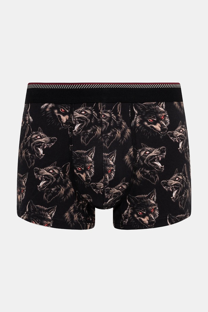 Bavlněné boxerky pánské s elastanem a vzorem (2-pack) RW25-BIMB03 vícebarevná RW25