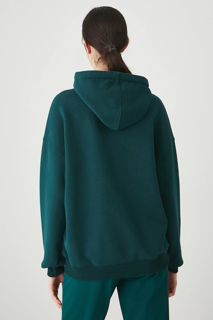 Odzież Bluza damska z ozdobną naszywką RW25-BLD011 zielony