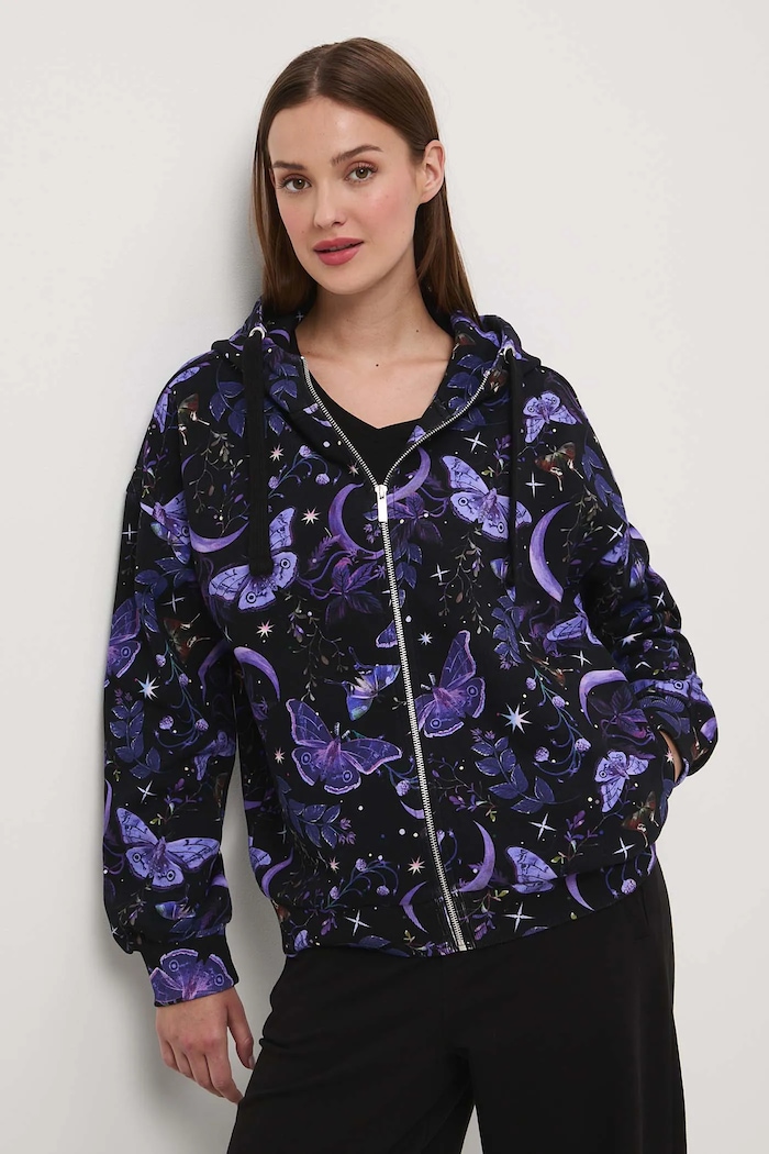Medicine bluza z kapturem czarny RW25-BLD030