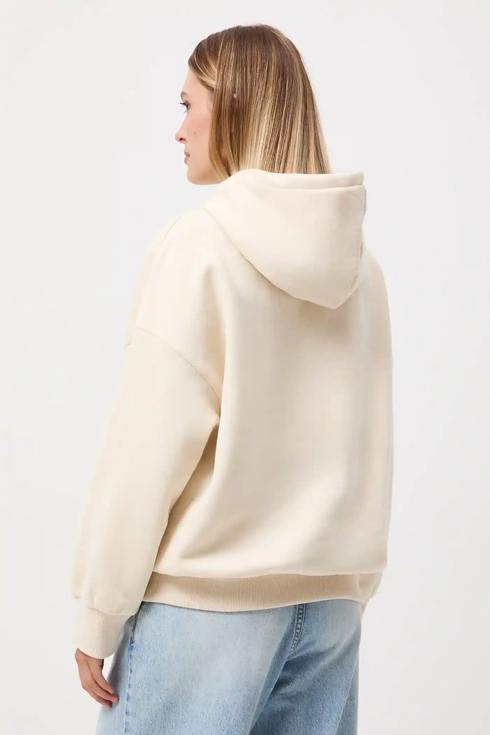 Odzież Bluza damska gładka RW25-BLD040 beżowy