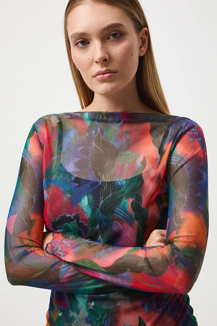 Longsleeve damski z kolekcji Tajemniczy Świat Medicine RW25-BUD550