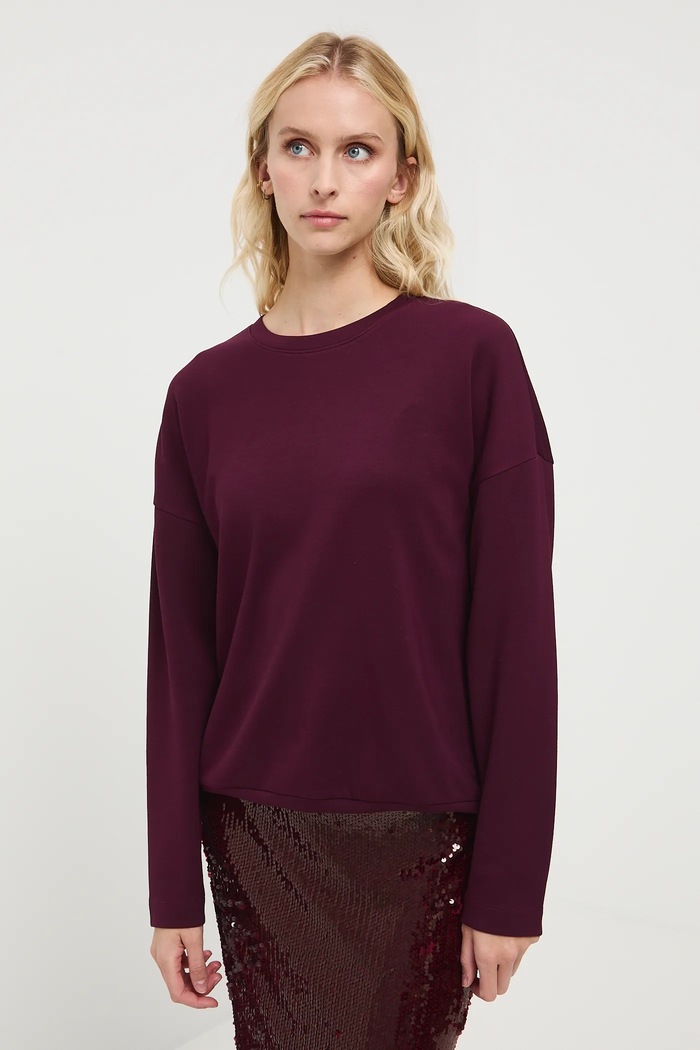 Medicine camicia a maniche lunghe granata RW25-BUD701