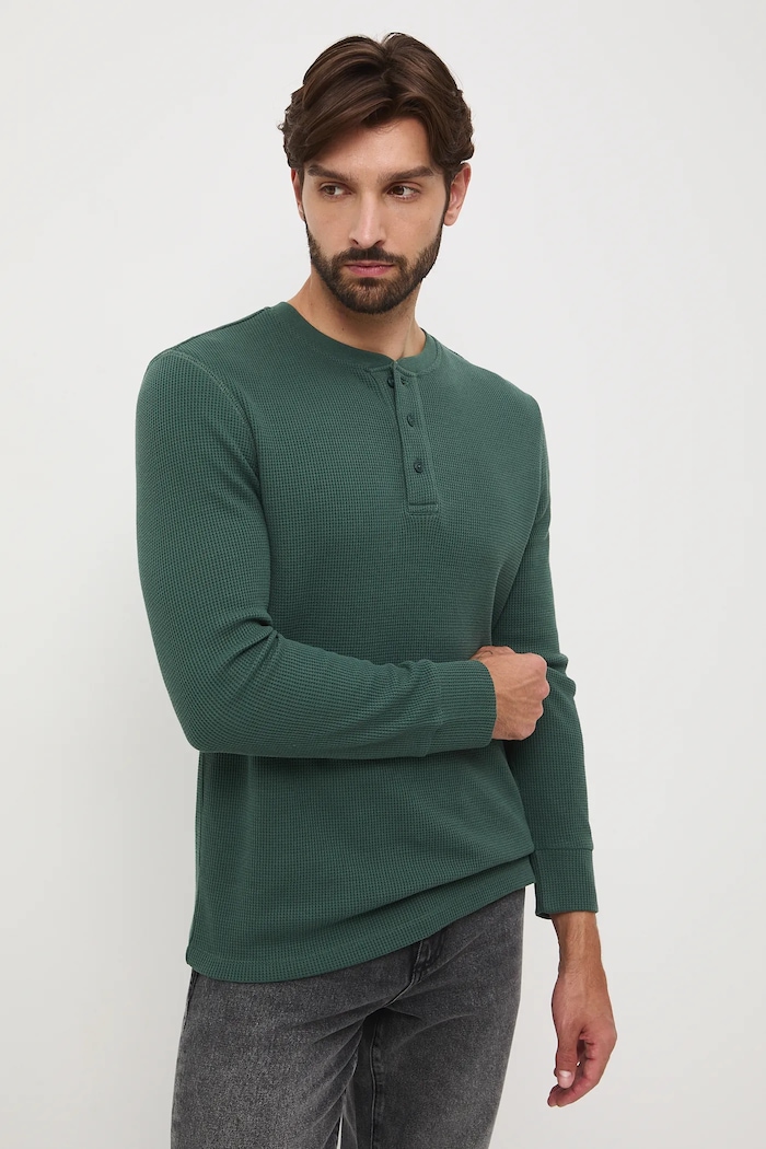Medicine longsleeve fixat verde RW25-BUM061