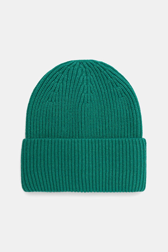 Medicine Czapka beanie damska z wiskozą zielony RW25-CDD052