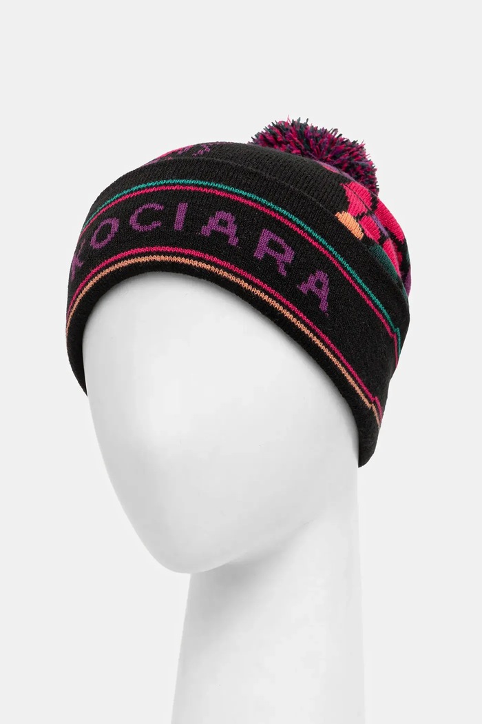 Czapka damska w koty RW25-CDD913 multicolor
