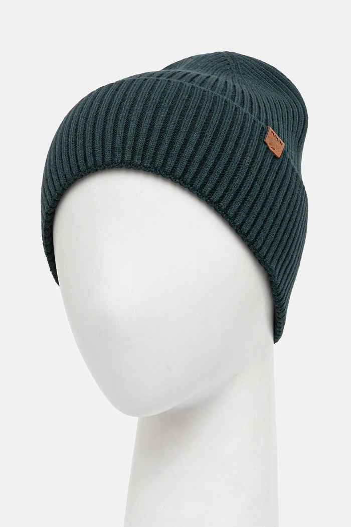 Czapka męska beanie prążkowana RW25-CDM050 turkusowy RW25
