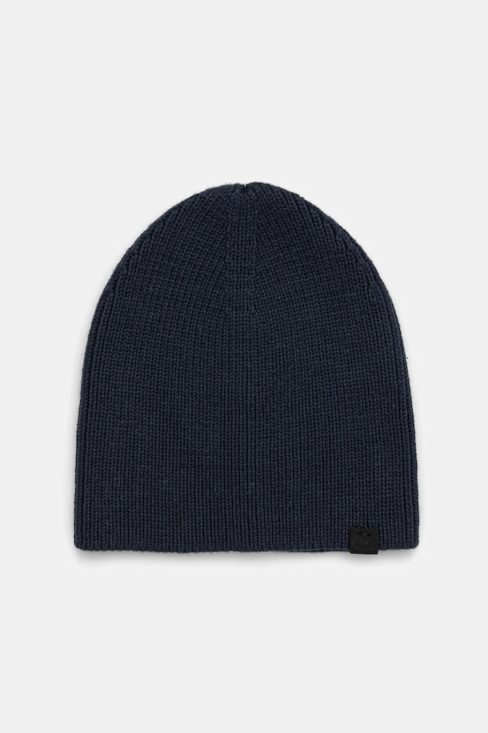Czapka męska beanie prążkowana RW25-CDM051 granatowy RW25