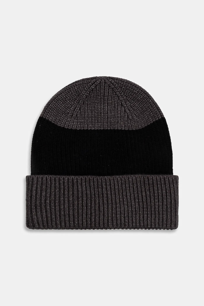 Czapka męska beanie z wiskozą RW25-CDM908 szary RW25