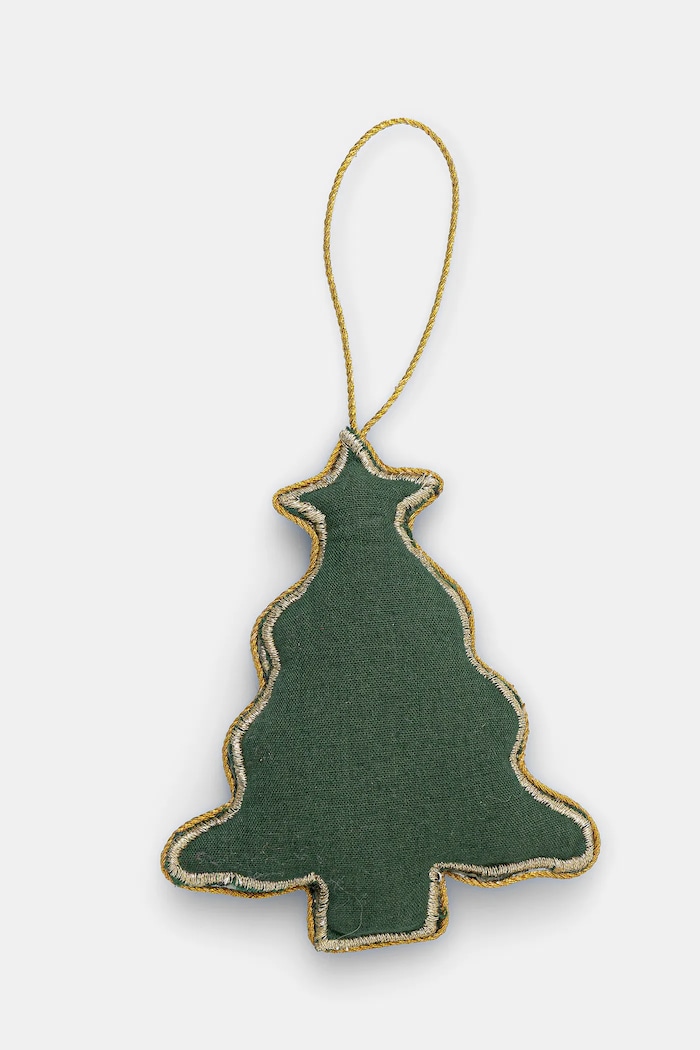 Ozdoba na vánoční stromeček handmade - vánoční stromeček RW25-DEU827 zelená RW25