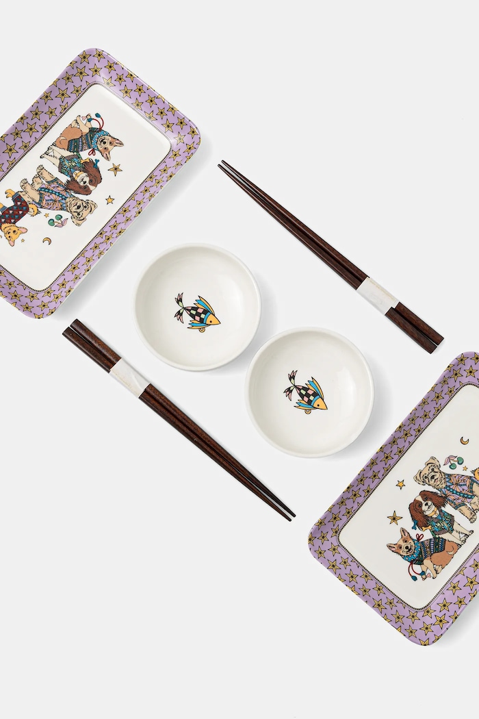 Sushi set s ozdobným vzorem RW25-KBU700 vícebarevná RW25