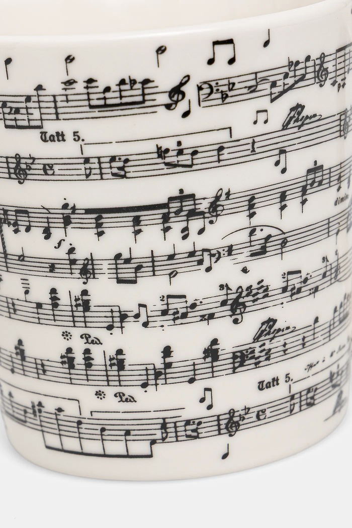 Kubek ceramiczny z kolekcji Narodowy Instytut Fryderyka Chopina x Medicine beżowy RW25-KBU752