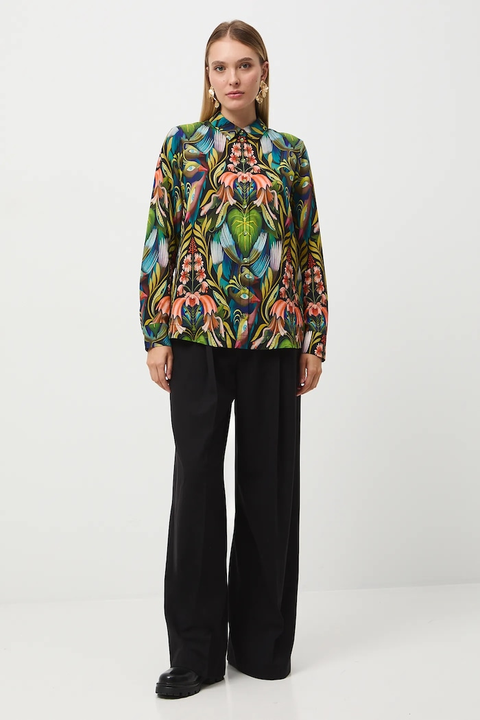 Koszula damska z kolekcji Tajemniczy Świat Medicine multicolor RW25-KDD550