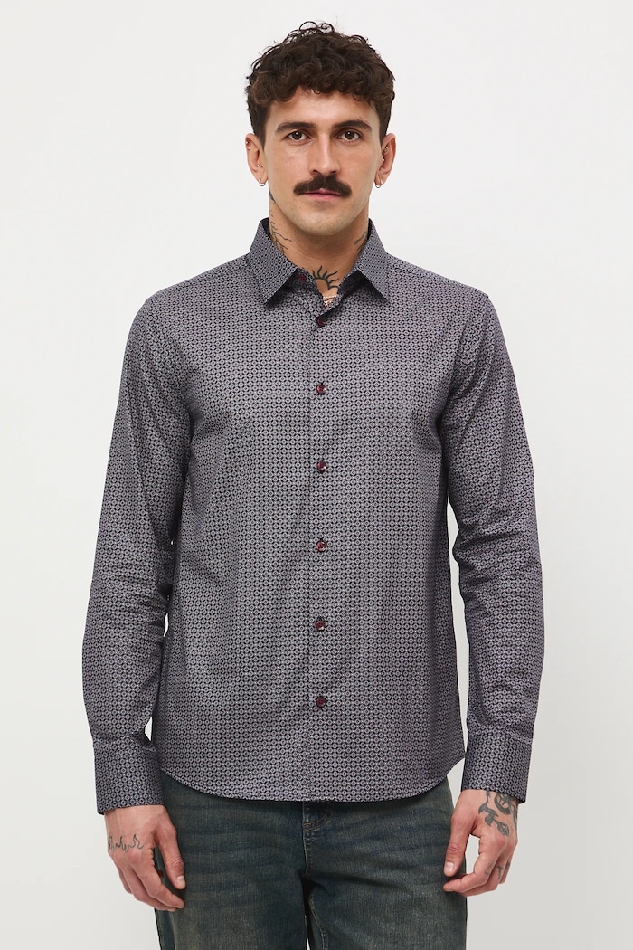 Medicine camasa din bumbac multicolor RW25-KDMB23