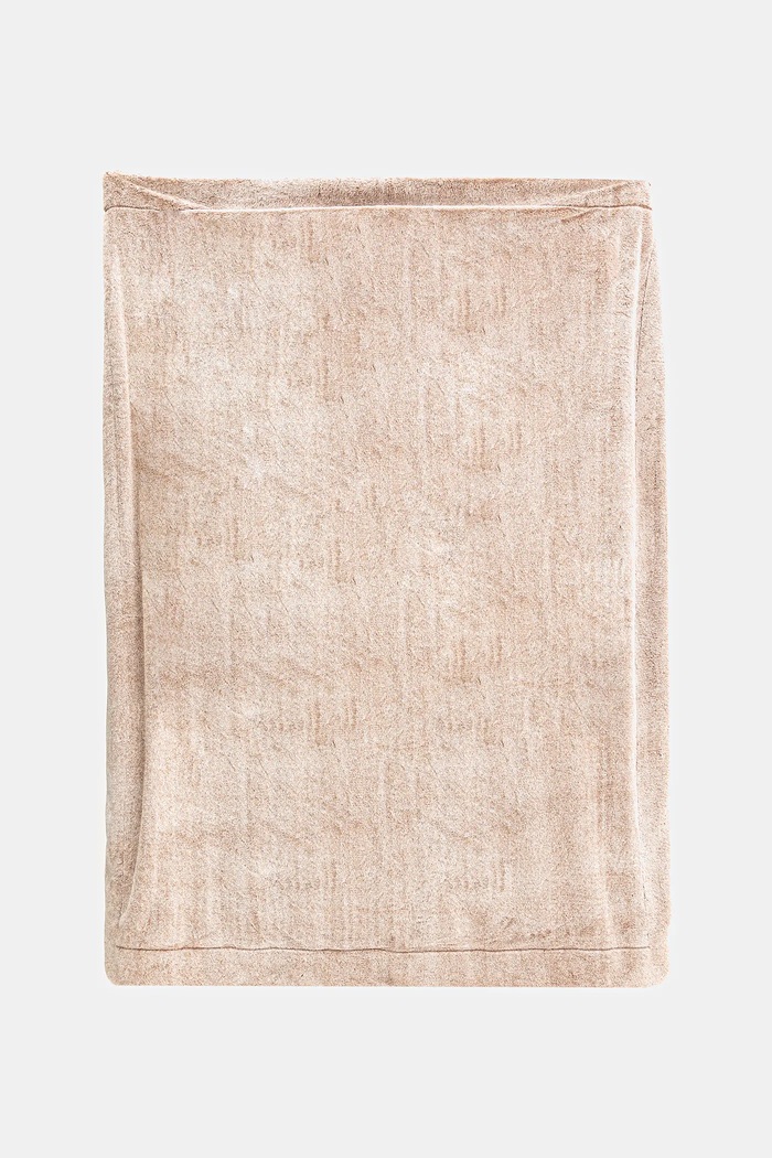Koc melanżowy 160 x 200 cm RW25-KOU607 beżowy RW25