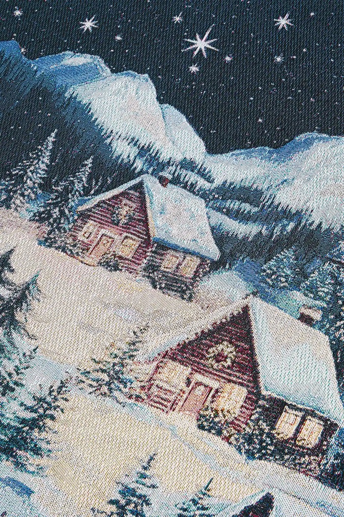 Spálňa Žakárová deka vzorovaná 130 x 180 cm RW25-KOU800 tmavomodrá