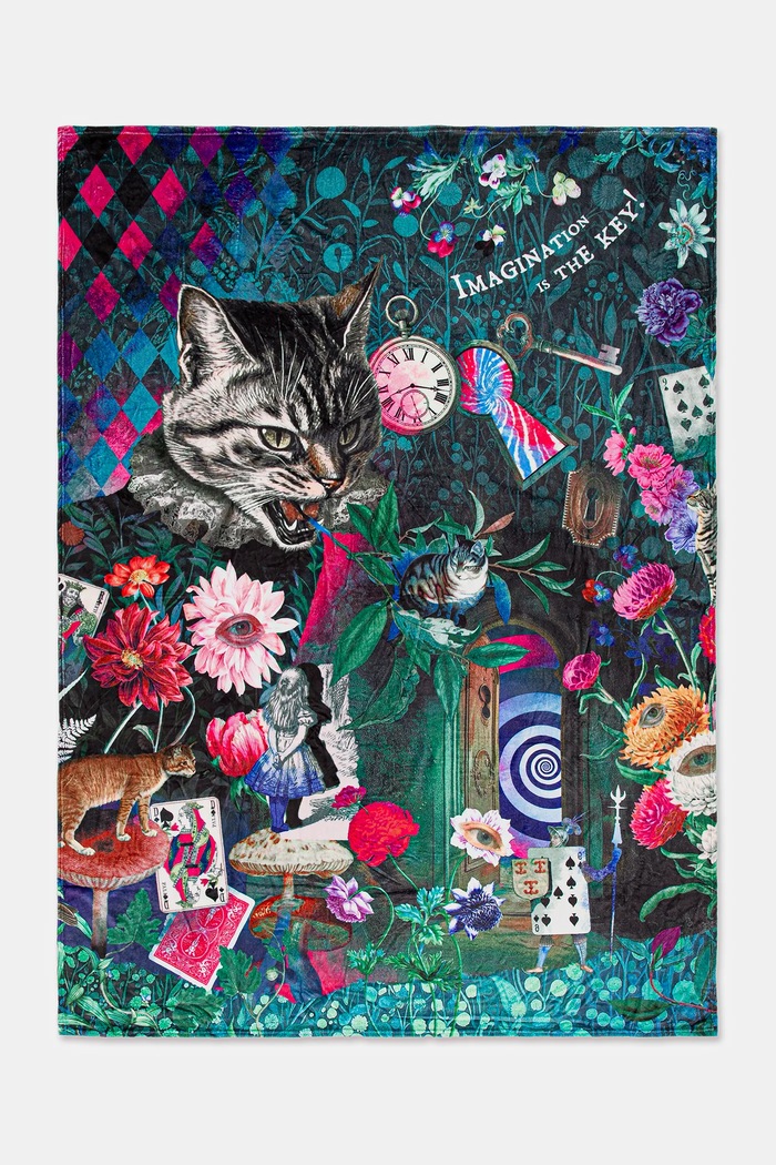 Koc wzorzysty 160 x 220 cm multicolor RW25-KOU900