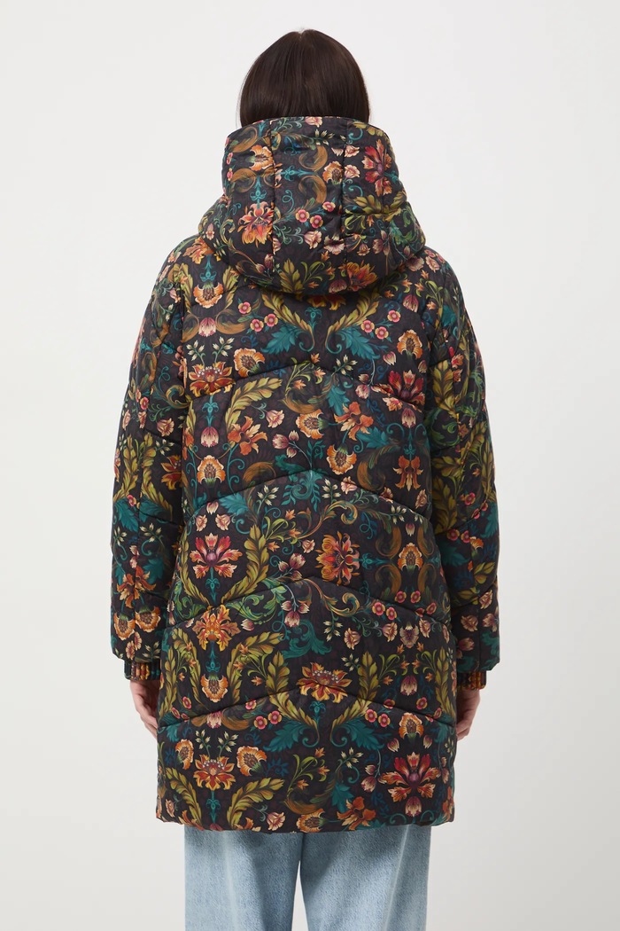 Odzież Płaszcz damski pikowany RW25-KPD903 multicolor