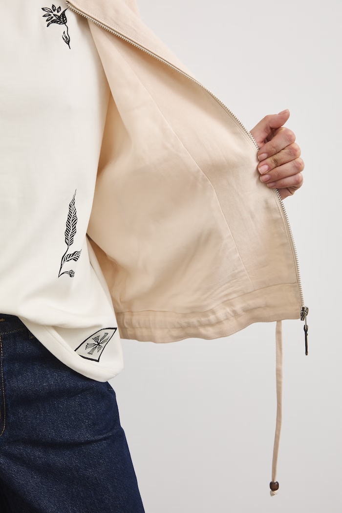 Medicine kurtka bomber lniana RW25-KUD101