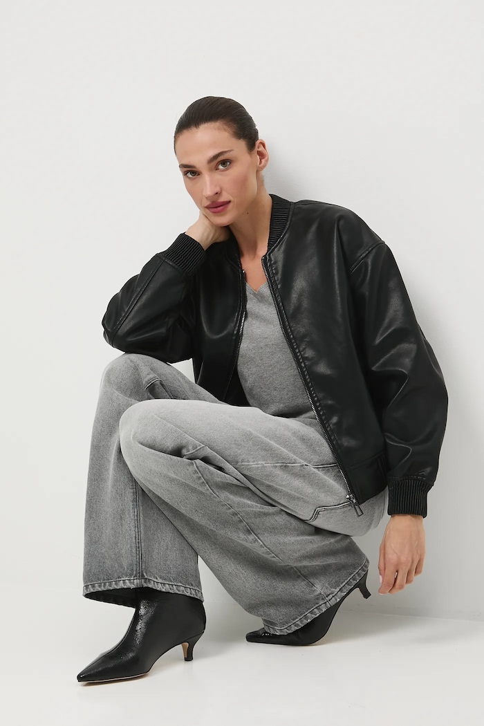 Bunda Medicine bomber čierna RW25-KUD307