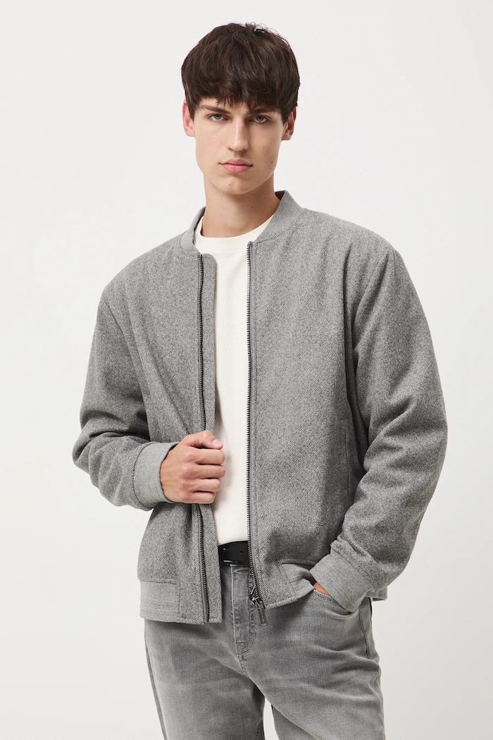 Μπουφάν bomber Medicine RW25-KUM510 γκρί RW25