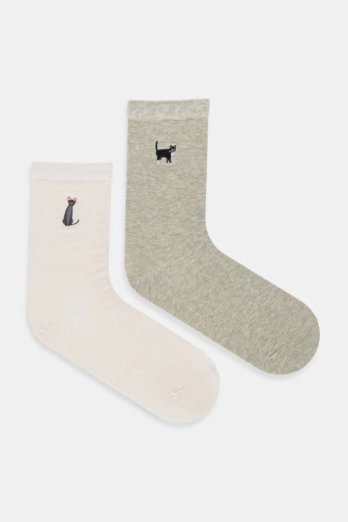 Medicine ciorapi de bumbac 2-pack imprimeu multicolor RW25-LGD617