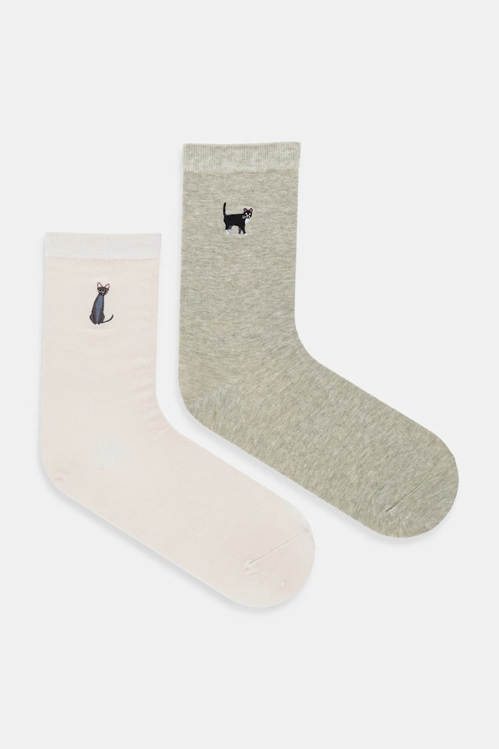 Medicine ciorapi de bumbac 2-pack imprimeu multicolor RW25-LGD617