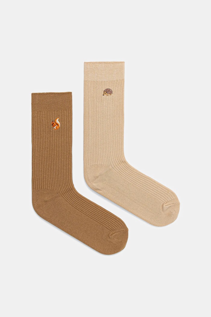 Medicine skarpetki bawełniane 2-pack animal multicolor RW25-LGD711