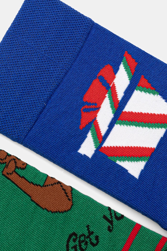 Bavlnené ponožky (2-pack) RW25-LGMA52 viacfarebná RW25