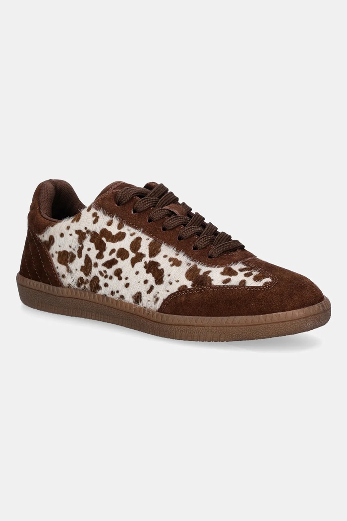 Medicine sneakers din piele întoarsă RW25-OBD300 maro RW25