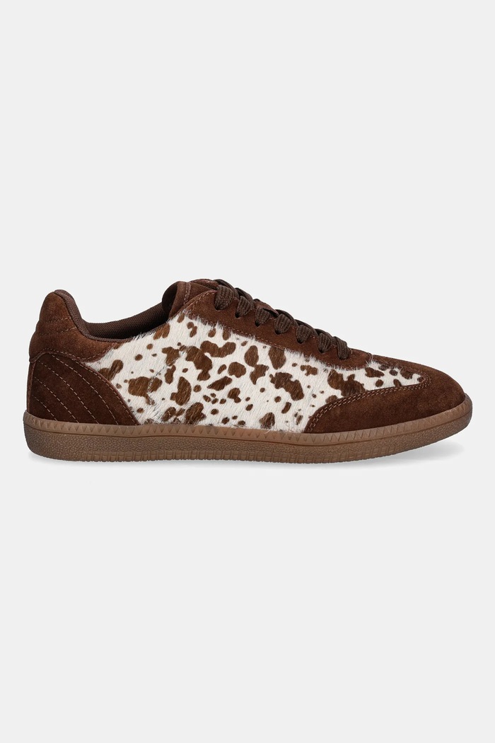 Încălțăminte Medicine sneakers din piele întoarsă RW25-OBD300 maro