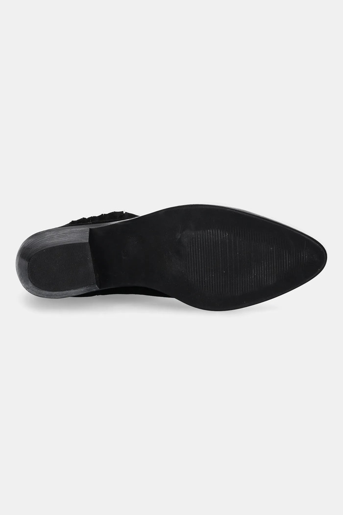 Semišové boty dámské s elastanem RW25-OBD317