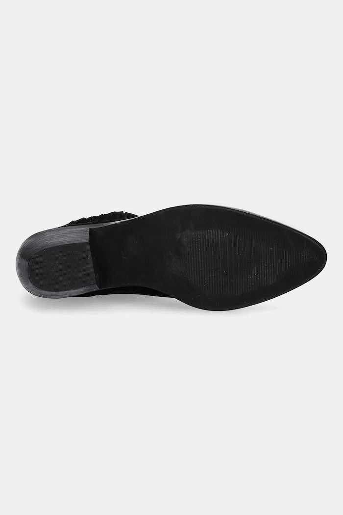 Semišové boty dámské s elastanem RW25-OBD317