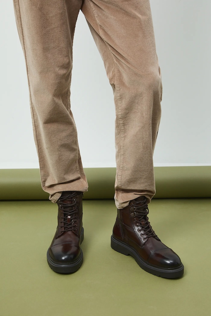 Buty wysokie męskie skórzane RW25-OBM610